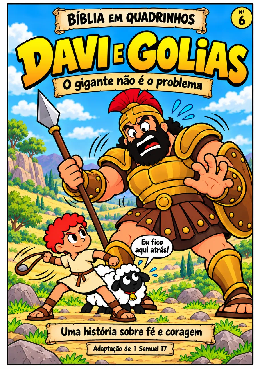Capa: Davi e Golias, o gigante não é o problema